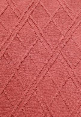 Erkek Regular Fit Bisiklet Yaka Gül Kurusu Kazak - 50314974005