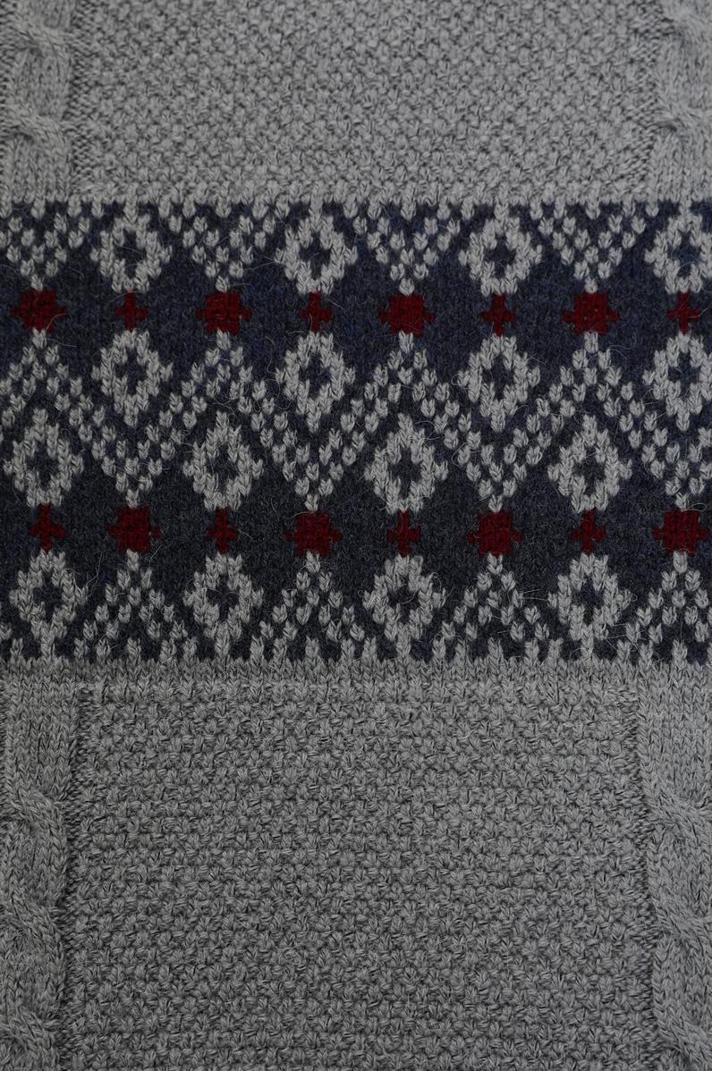 Erkek Gri Melanj Kazak