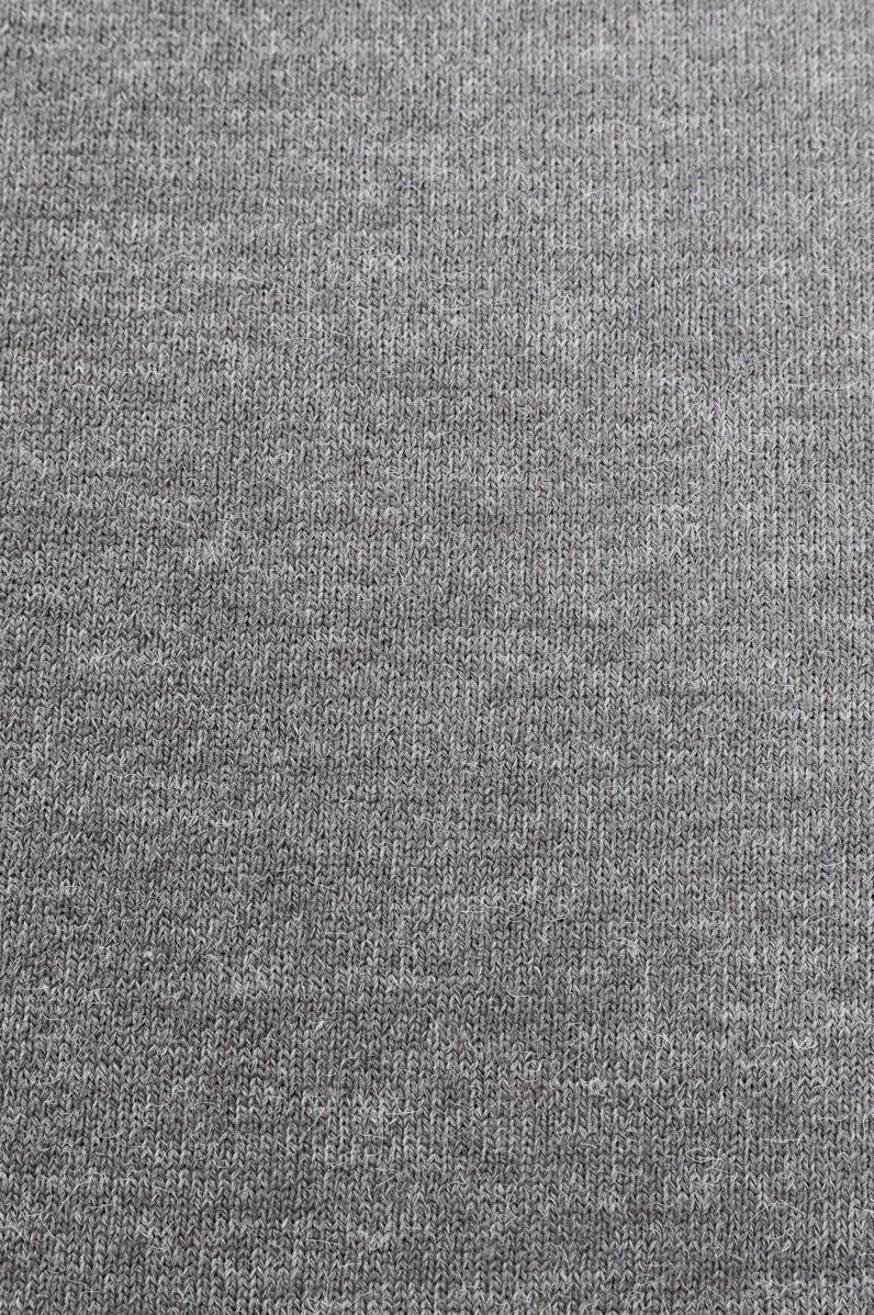 Erkek Regular Fit Bisiklet Yaka Gri Kazak