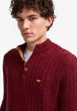 Erkek Bordo Kazak - 50308304023