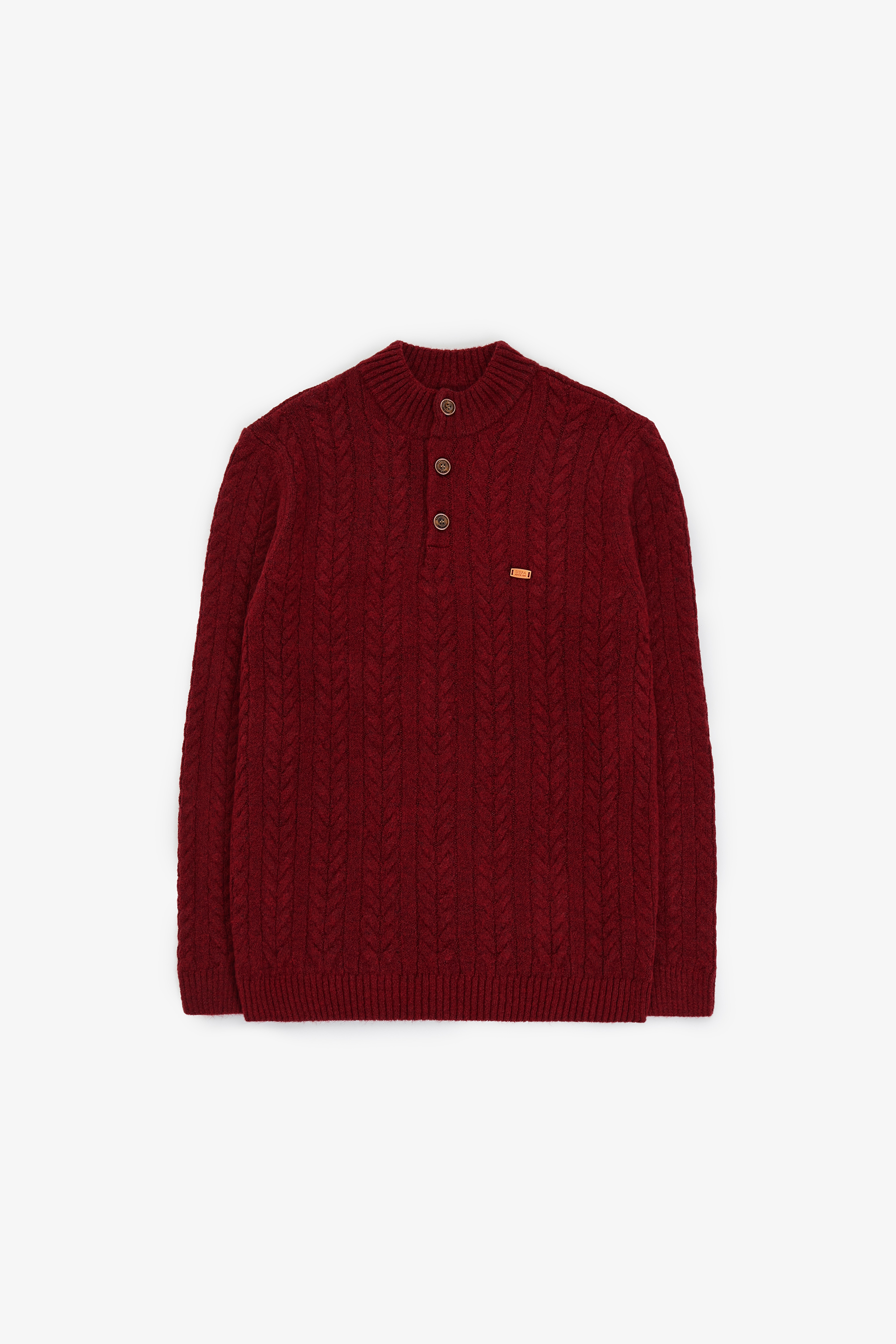 Erkek Bordo Kazak - Image 6