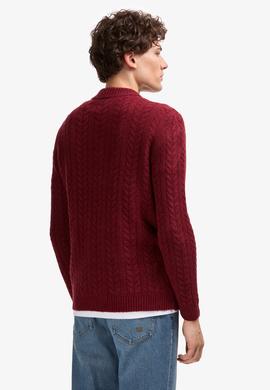 Erkek Bordo Kazak - 50308304023