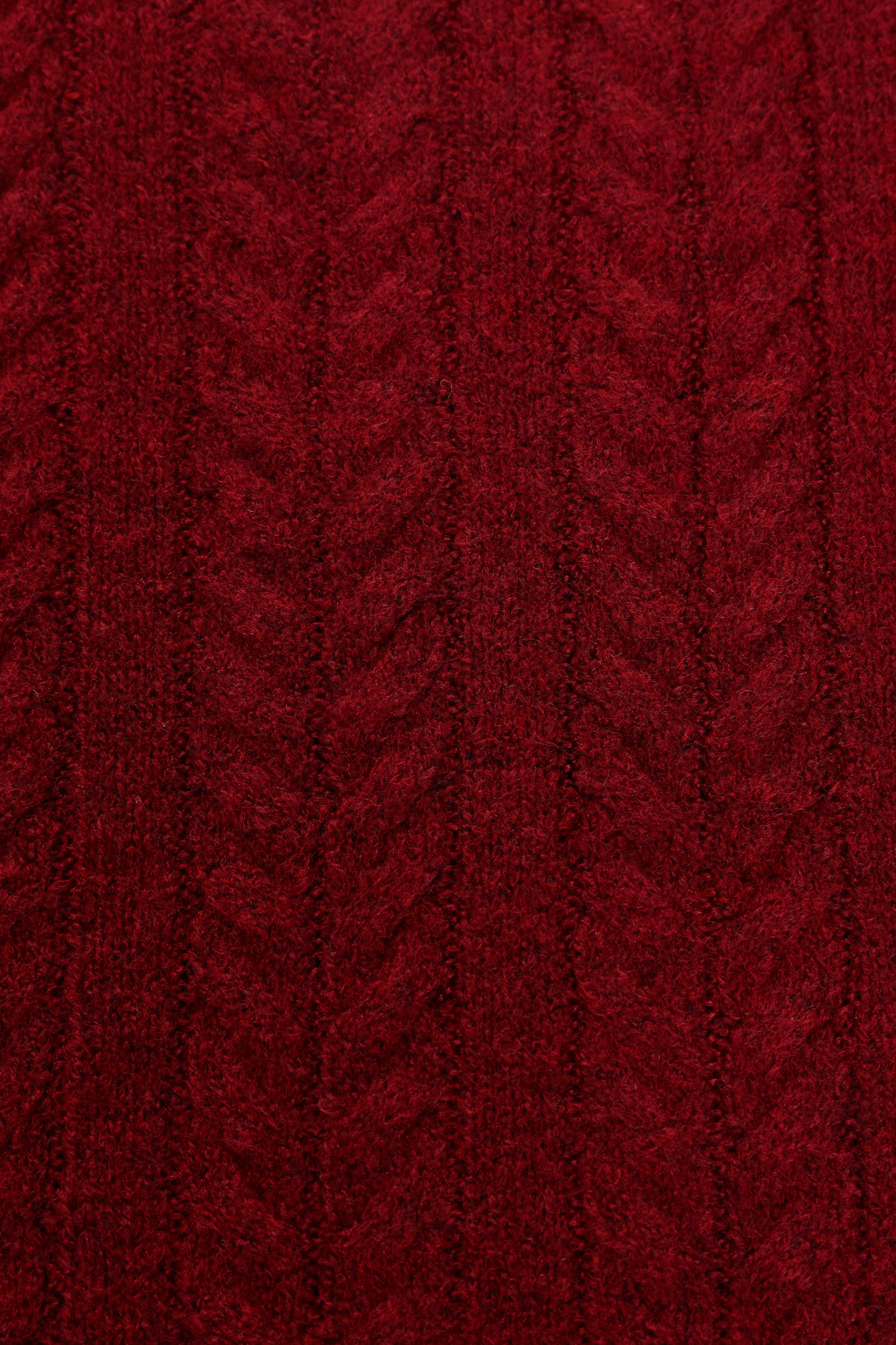Erkek Bordo Kazak - Image 7