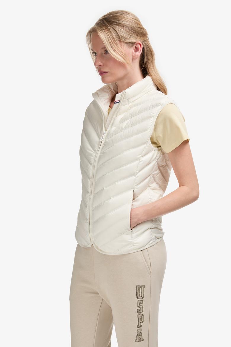 Kadın Krem Yelek - 50319224029