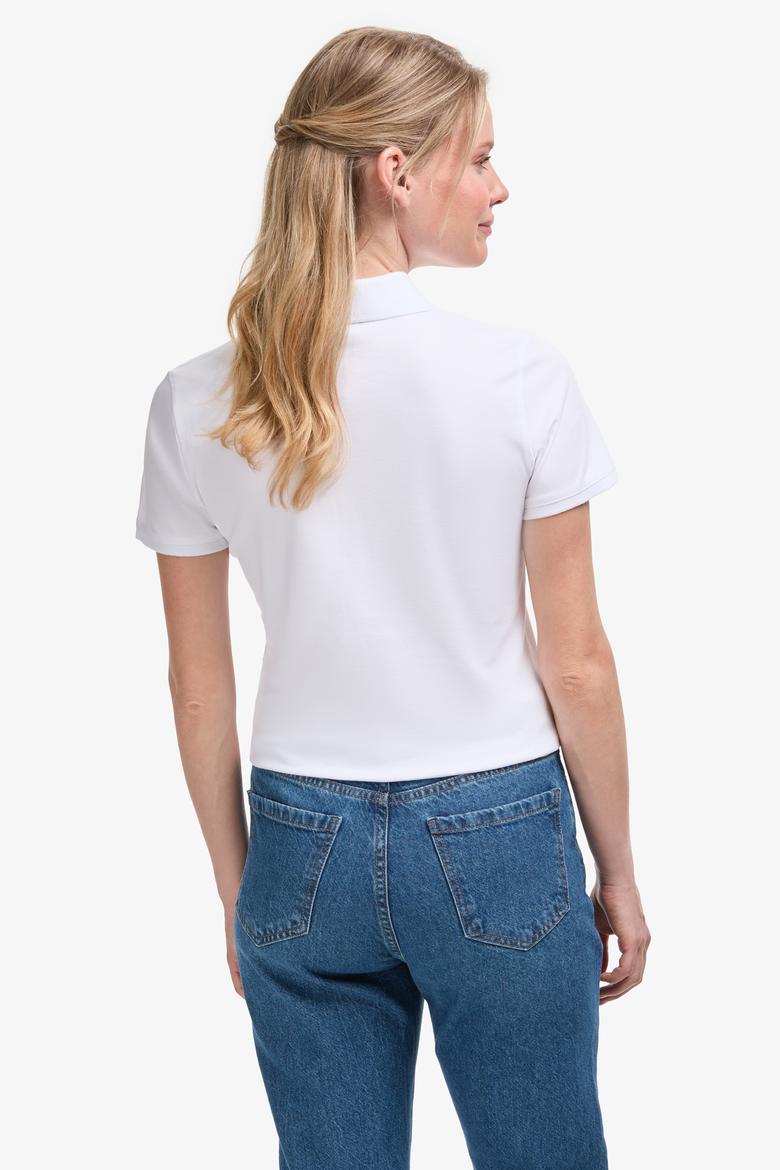 Kadın Beyaz Basic Tişört - 50321818035