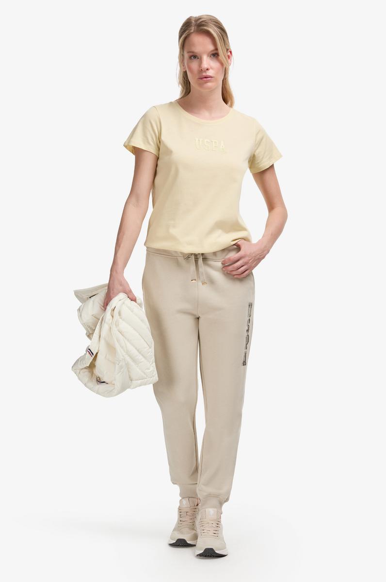 Kadın Açık Haki Eşofman Altı