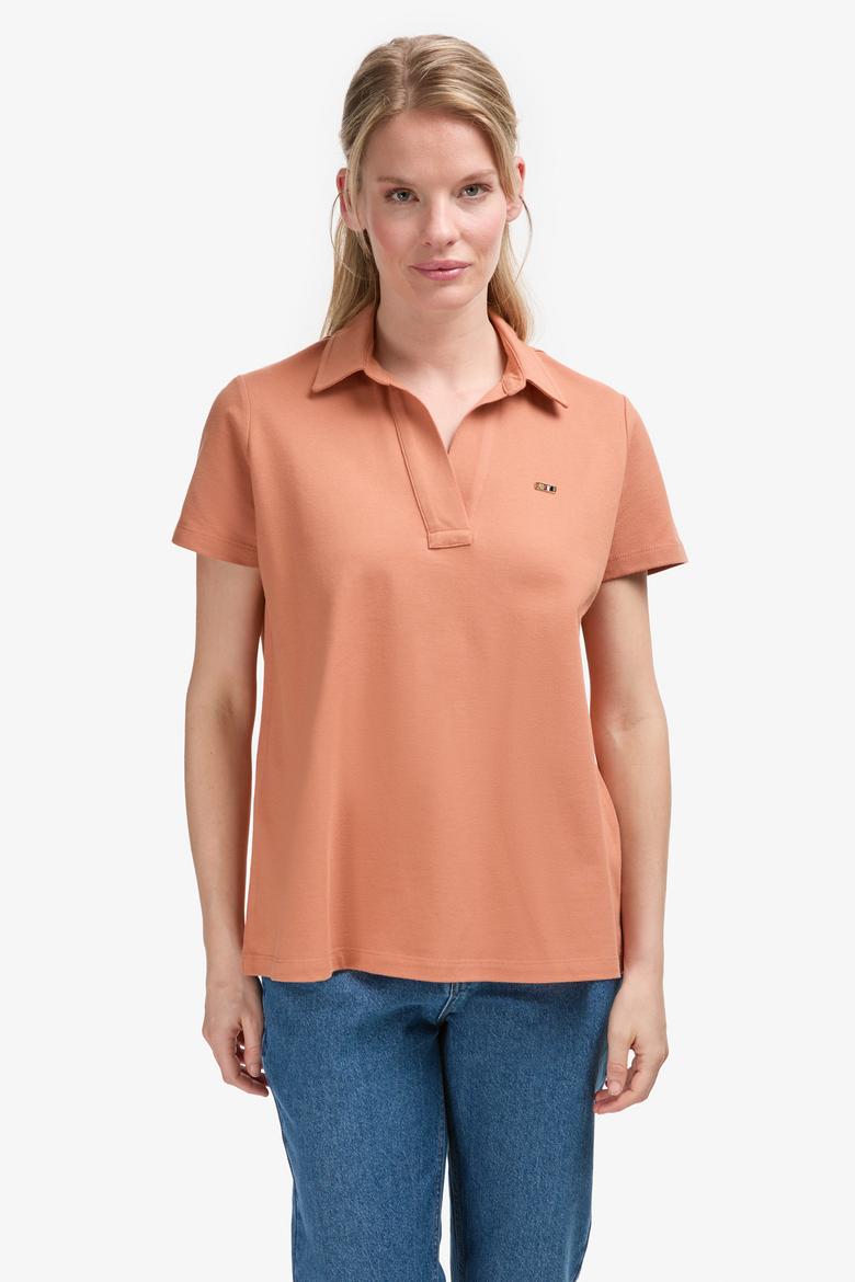 Kadın Gül Kurusu Basic Tişört