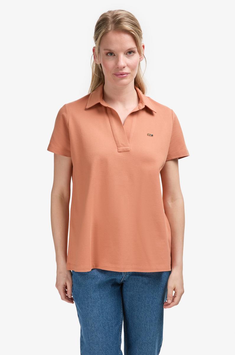 Kadın Gül Kurusu Basic Tişört