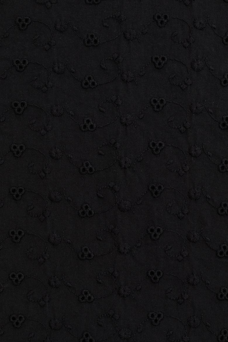 Kadın Siyah Tişört - 50323550024