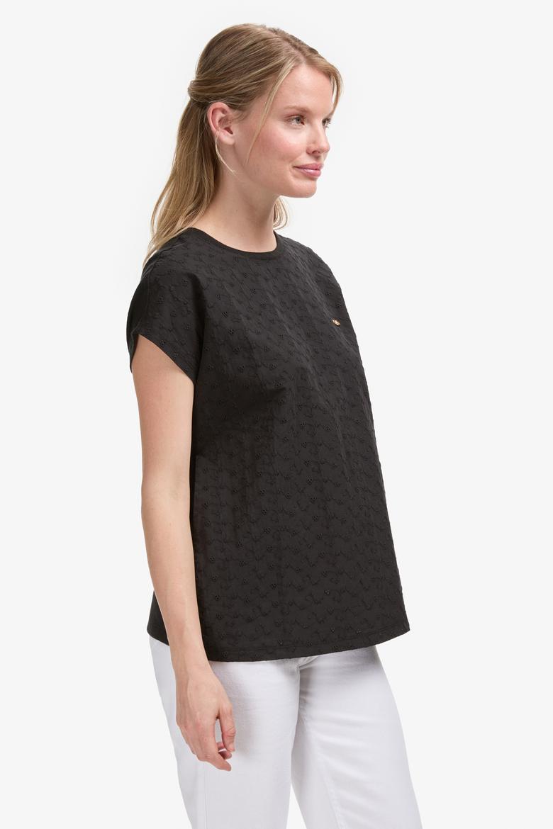 Kadın Siyah Tişört - 50323550024