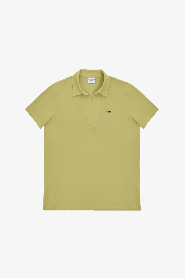 Kadın Yeşil Basic Tişört - 50323447023