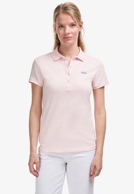 Kadın Açık Pembe Basic Tişört - 50323461224