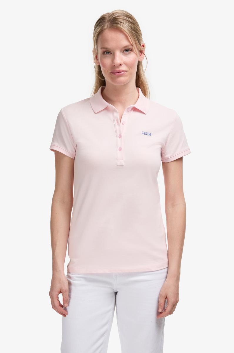 Kadın Açık Pembe Basic Tişört