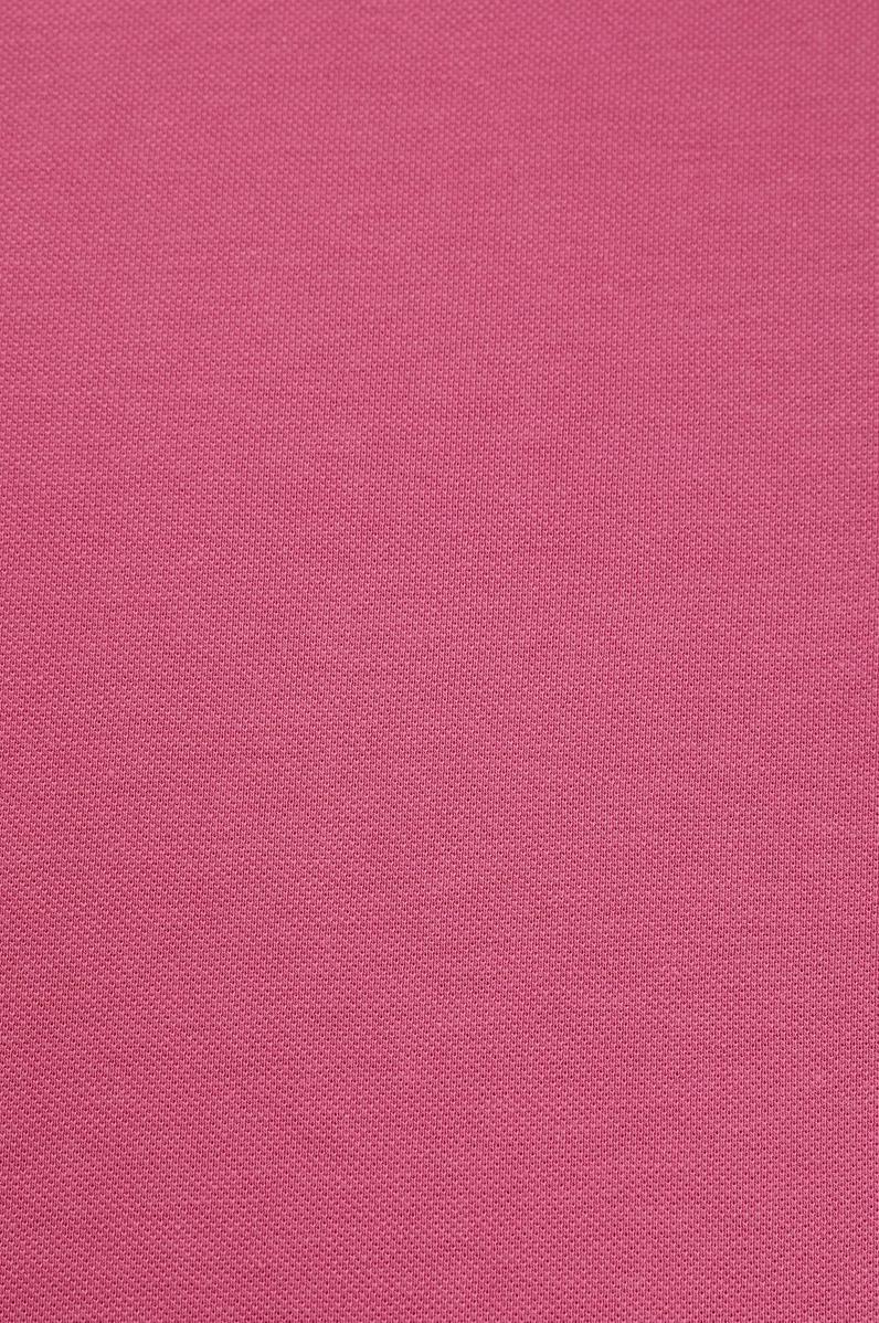 Erkek Koyu Pembe Polo Yaka Basic Sweatshirt