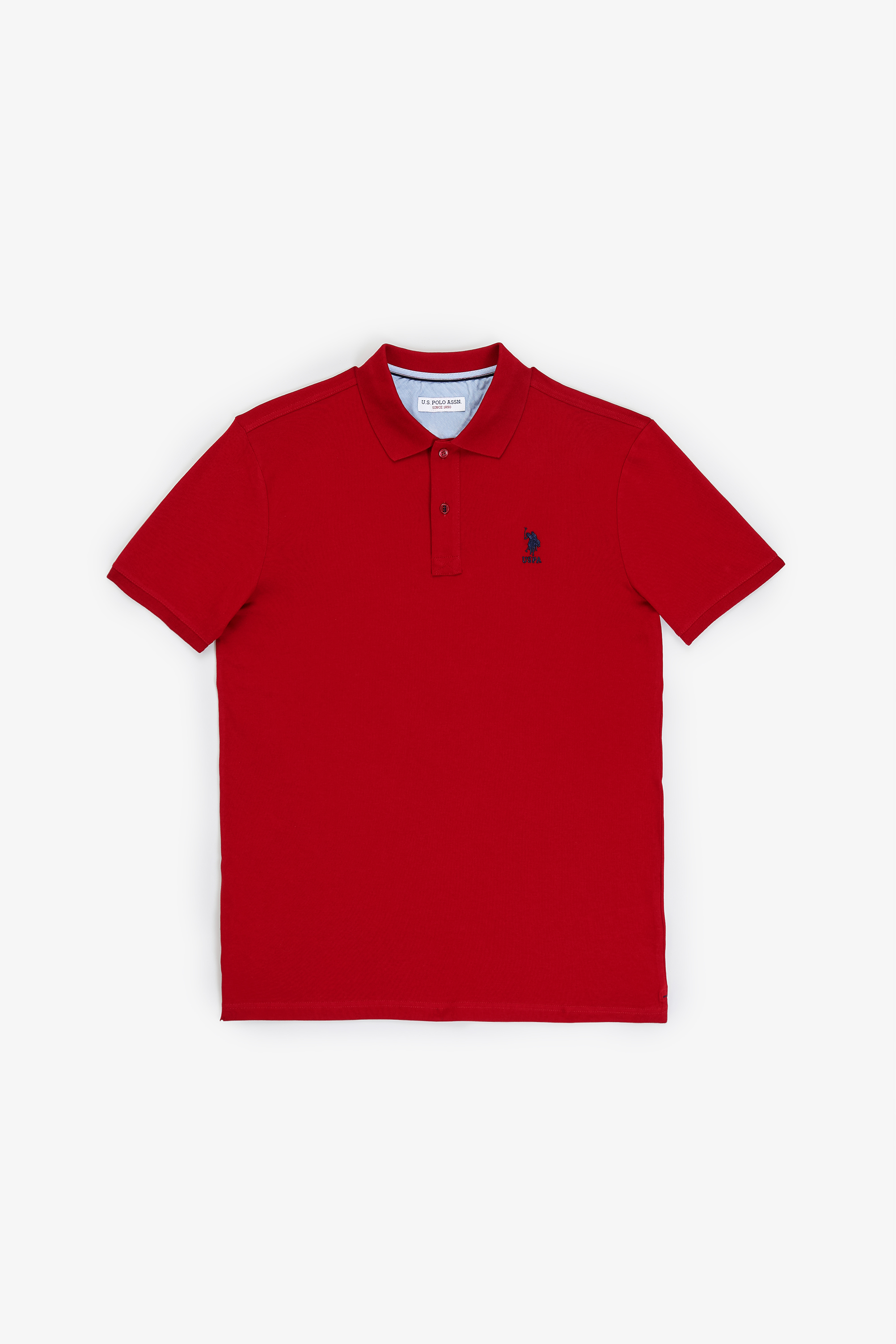 Erkek Bordo Basic Polo Yaka Tişört - 50245073212