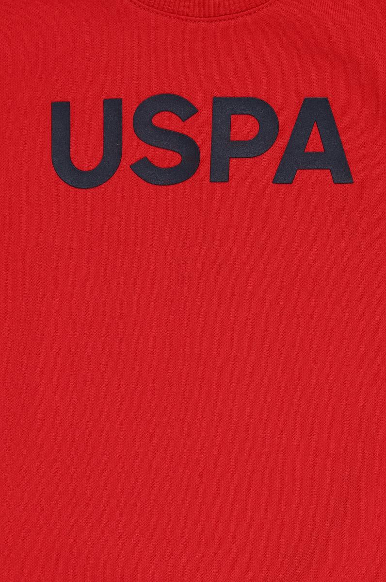 Erkek Çocuk Kırmızı Basic Sweatshirt