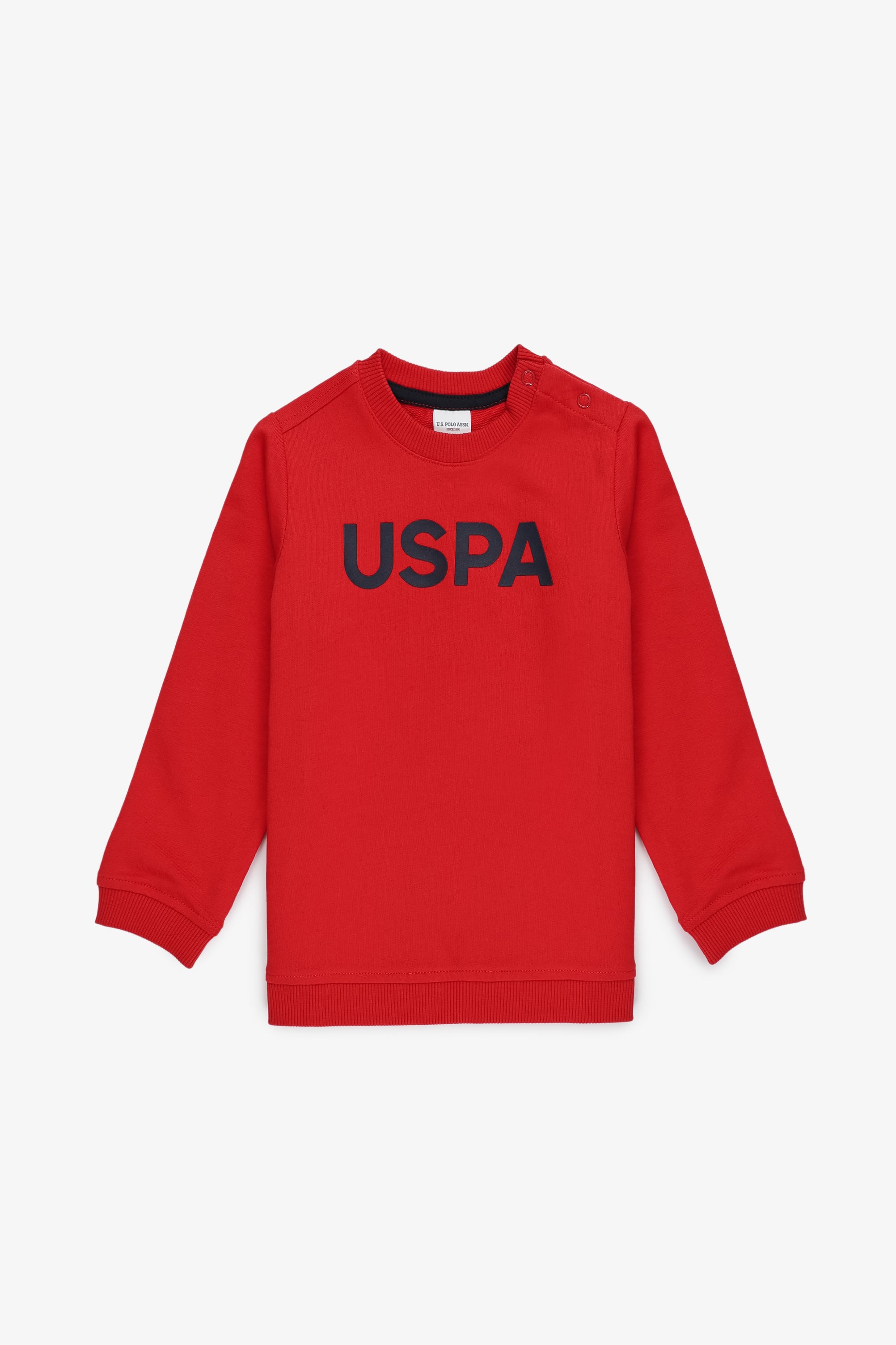 Erkek Çocuk Kırmızı Basic Sweatshirt