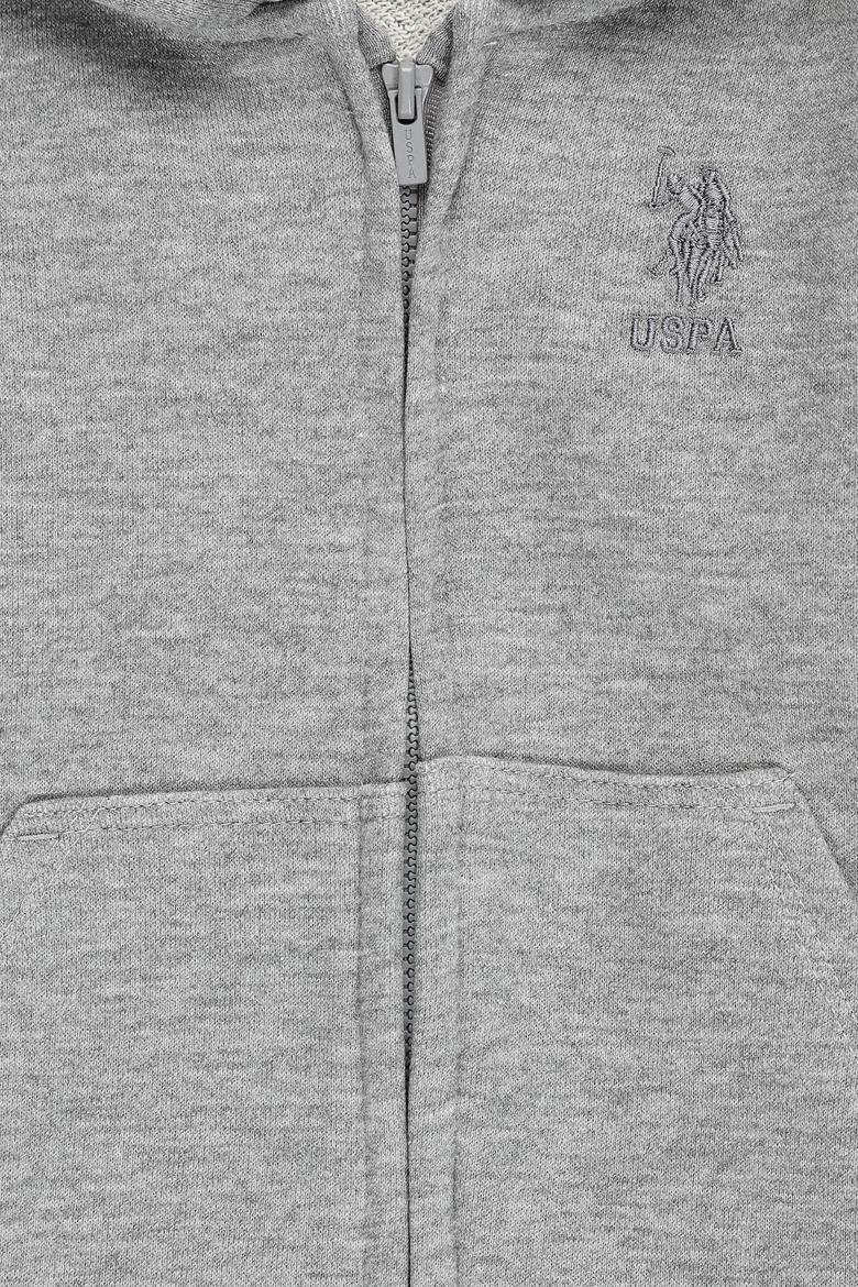 Erkek Çocuk Gri Melanj Basic Sweatshirt - 50295914052