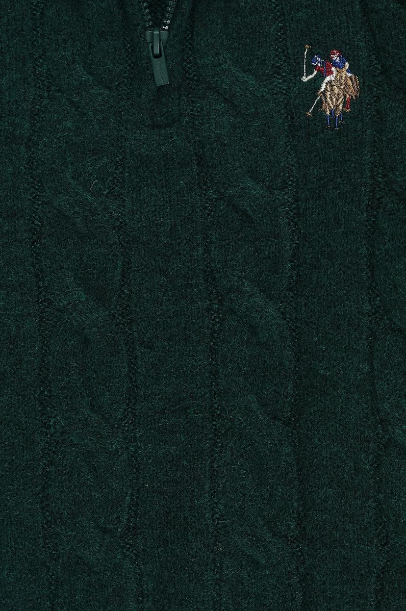 Erkek Çocuk Koyu Yeşil Kazak