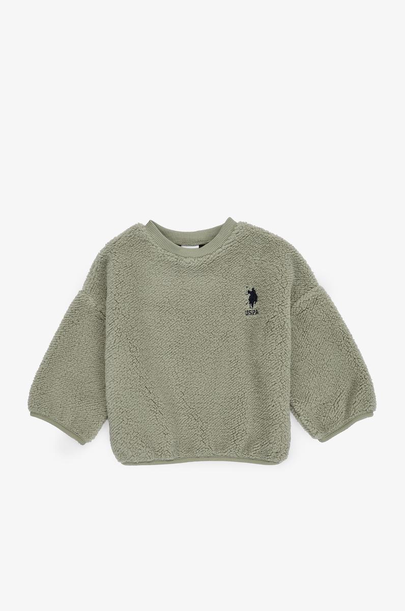 Erkek Bebek Haki Pijama Takımı