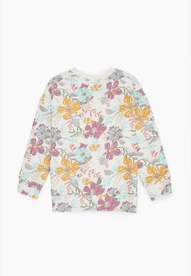 Kız Çocuk Krem Sweatshirt - 50314292007