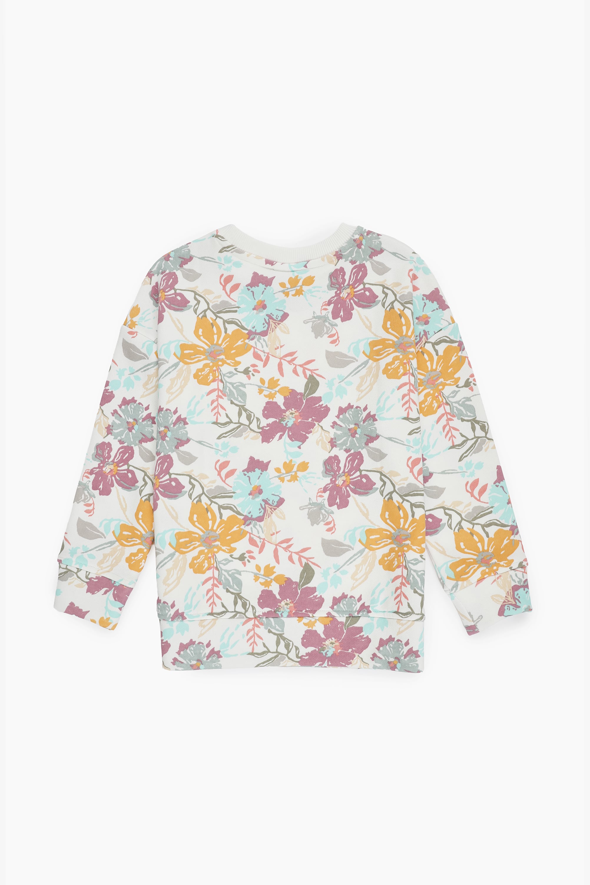 Kız Çocuk Krem Sweatshirt