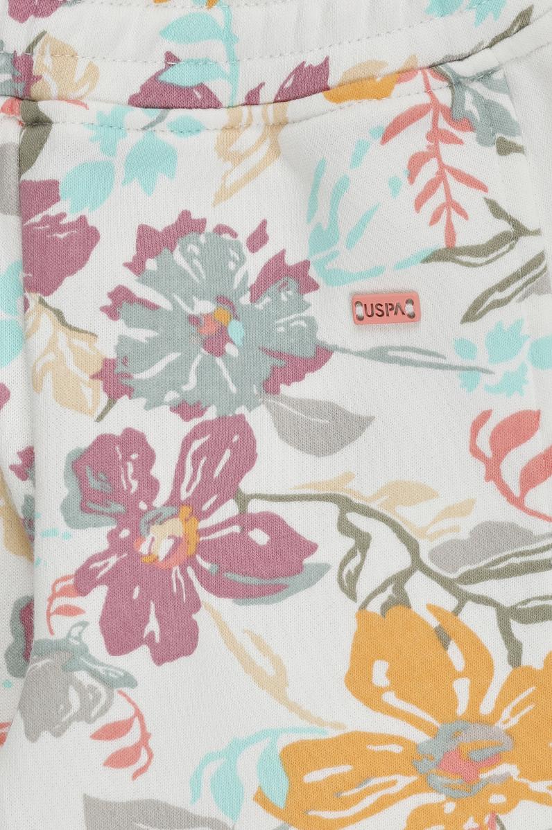 Kız Çocuk Krem Eşofman Altı