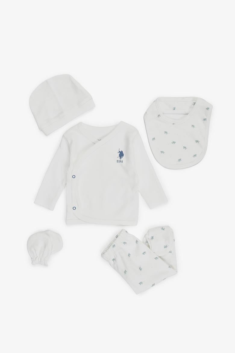 Erkek Bebek Krem Pijama Takımı - 50318266001