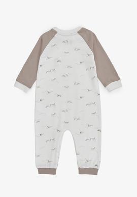 Erkek Bebek Krem Pijama Takımı - 50318259004