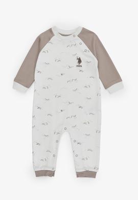 Erkek Bebek Krem Pijama Takımı - 50318259004
