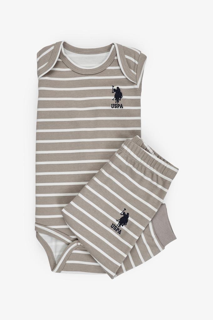 Erkek Bebek Kum Pijama Takımı