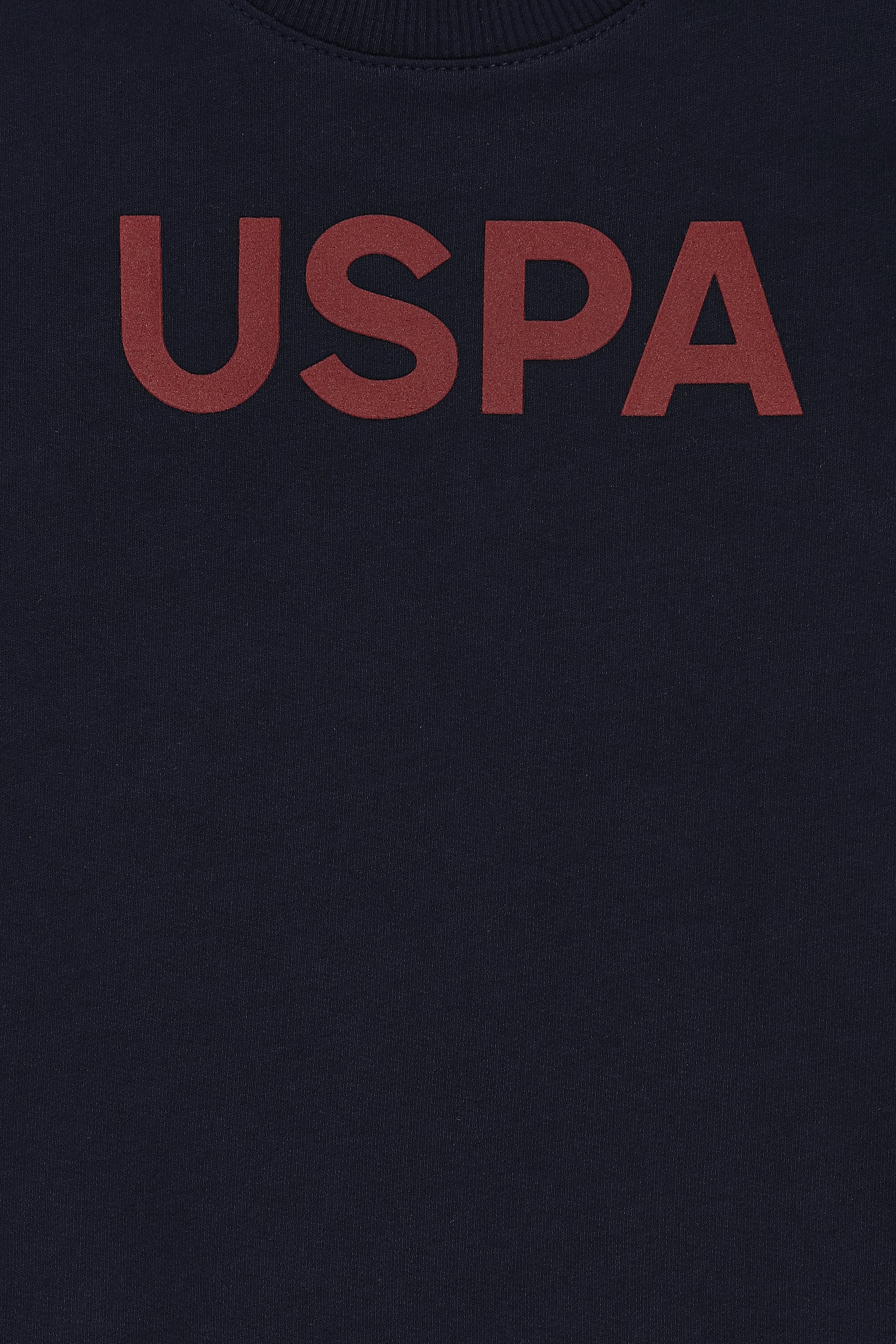 Erkek Çocuk Lacivert Bisiklet Yaka Basic Sweatshirt - Image 3