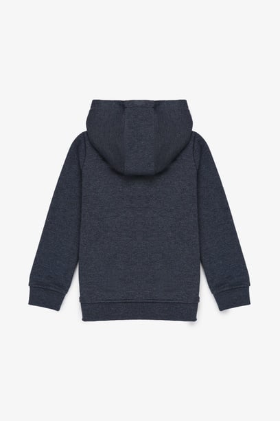 Erkek Çocuk Lacivert Kapüşonlu Basic Sweatshirt