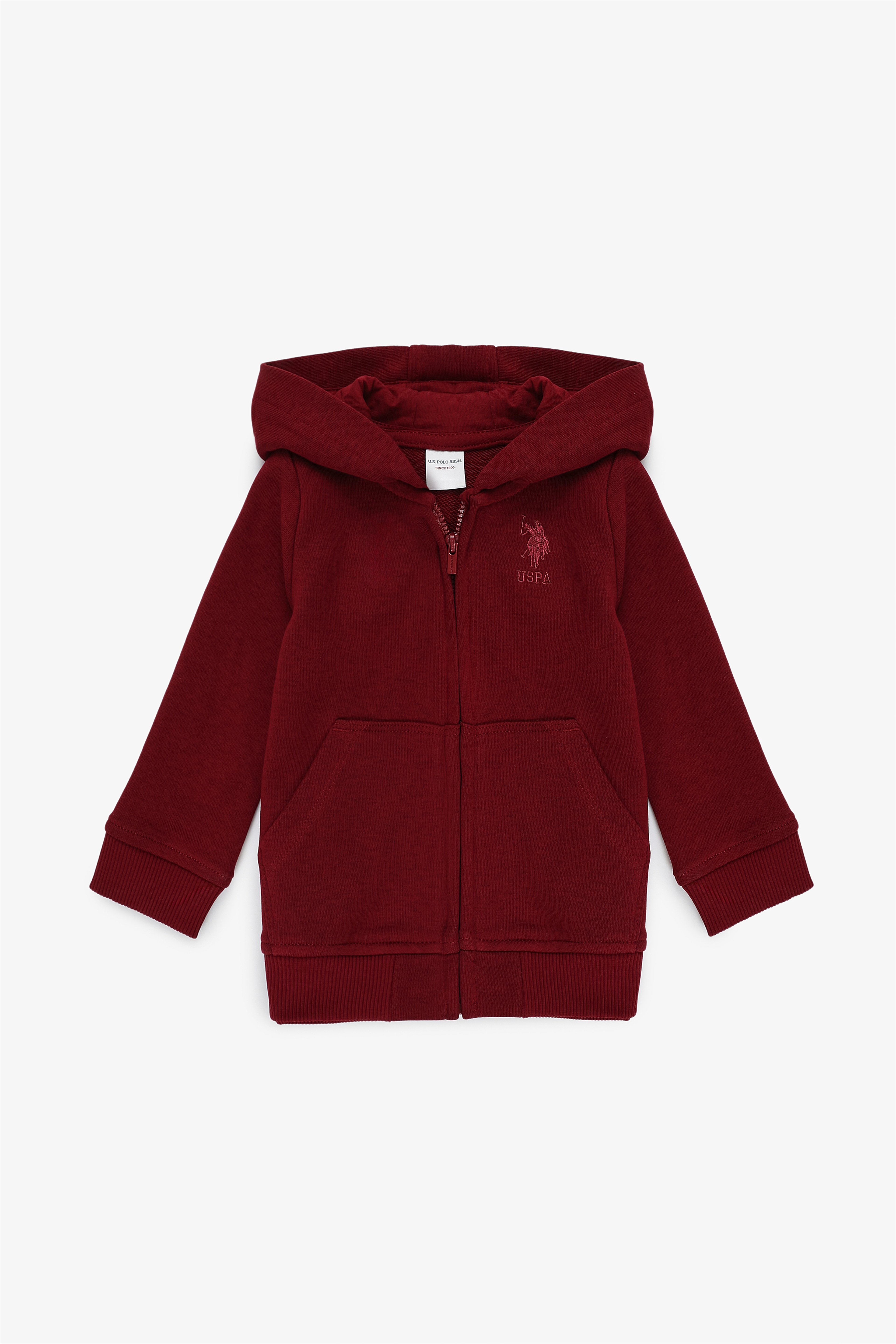 Erkek Çocuk Bordo Basic Sweatshirt