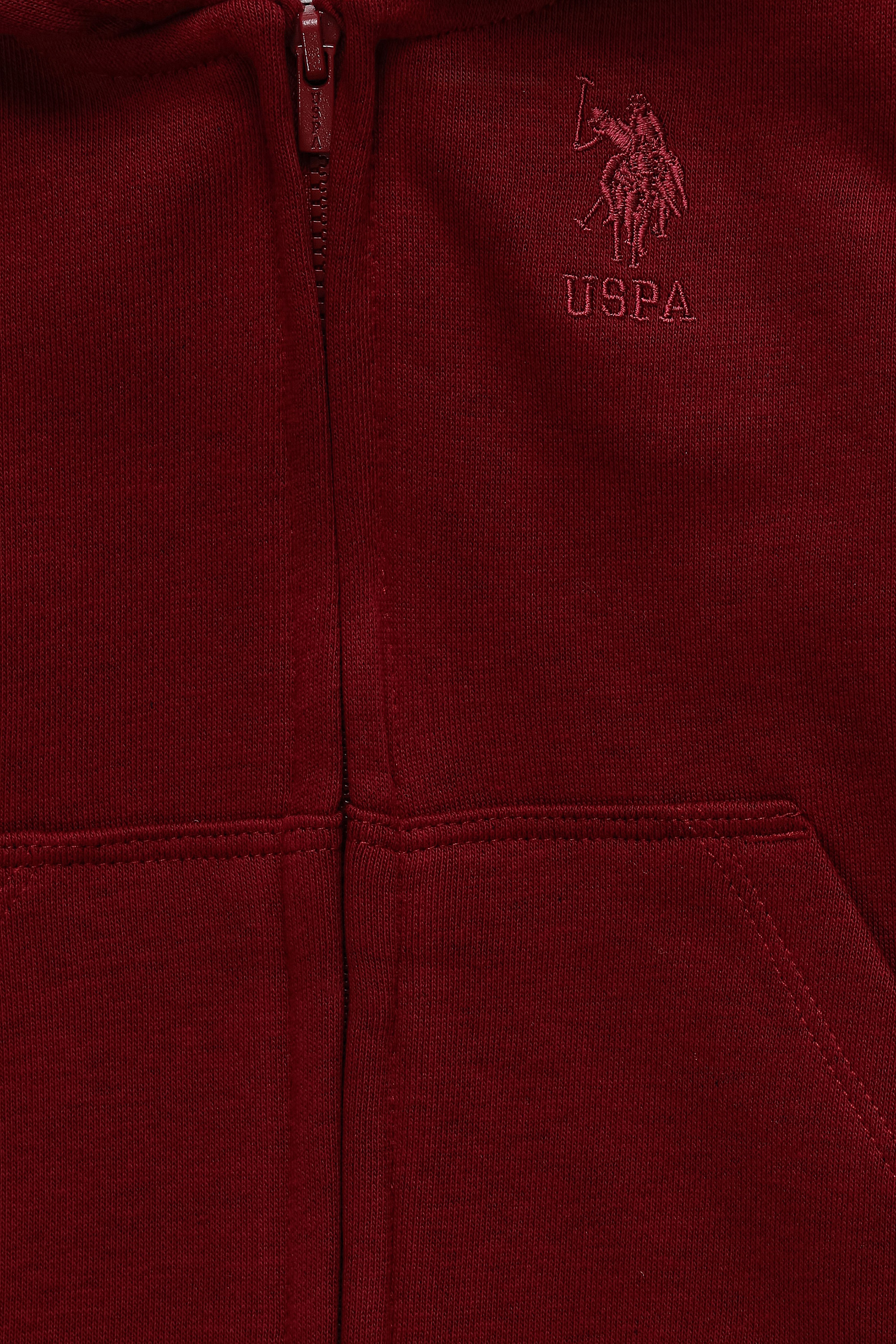 Erkek Çocuk Bordo Basic Sweatshirt