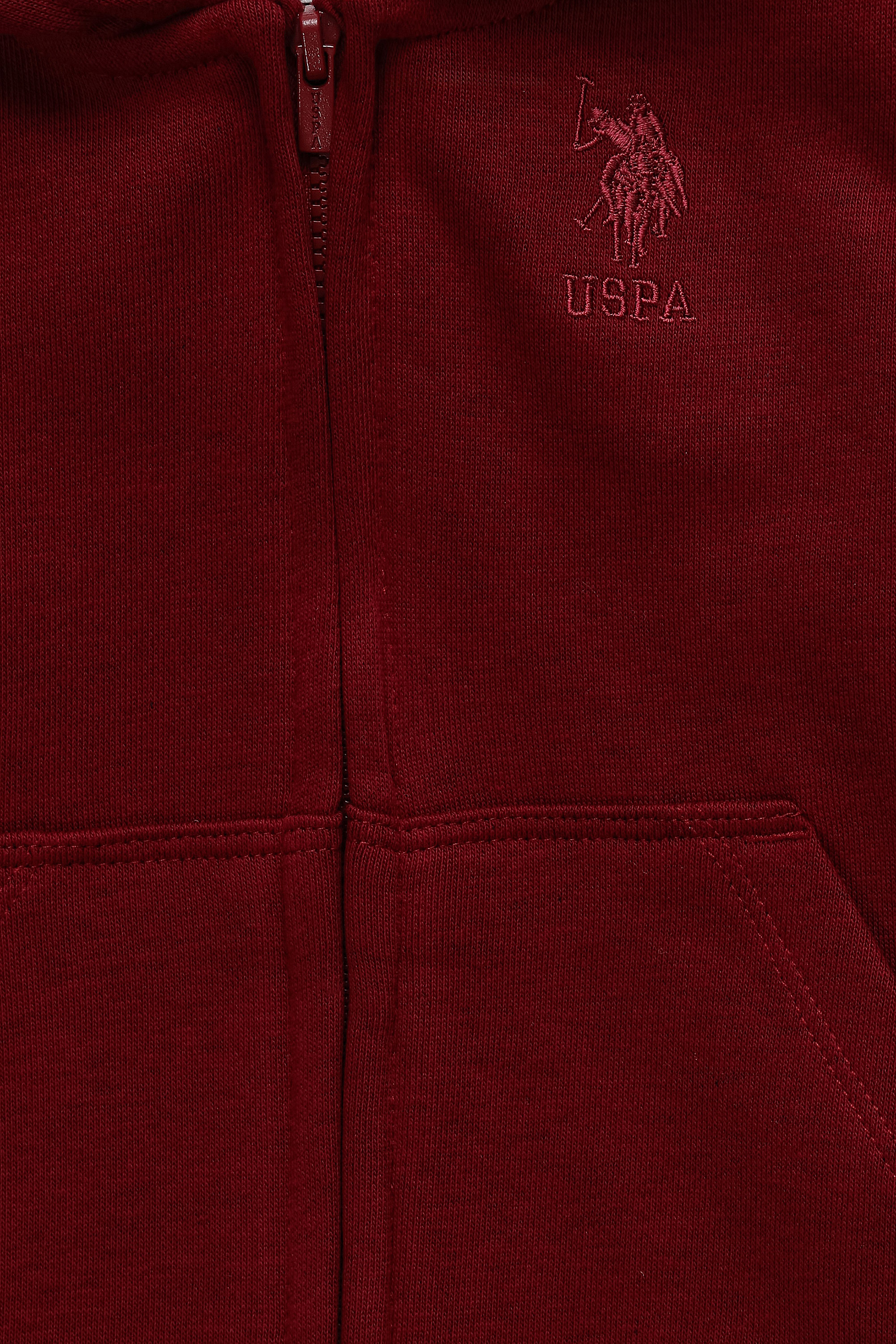 Erkek Çocuk Bordo Basic Sweatshirt