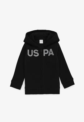 Erkek Çocuk Siyah Basic Sweatshirt - 50316870013