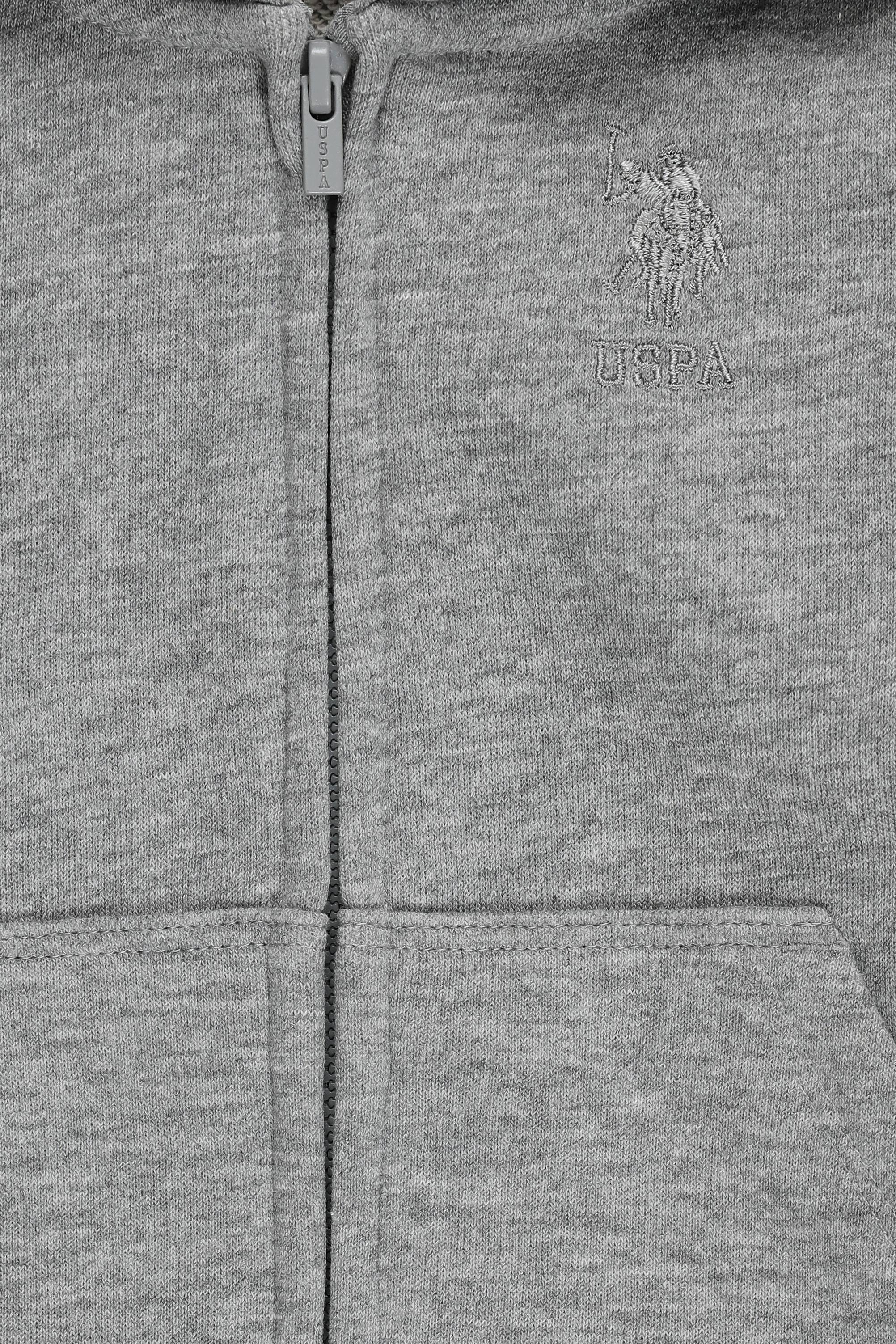 Erkek Çocuk Gri Melanj Basic Sweatshirt