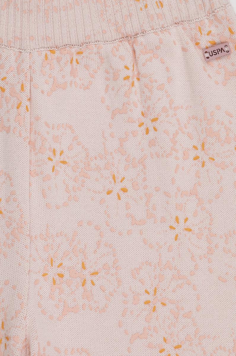 Kız Çocuk Pembe Triko Pantolon