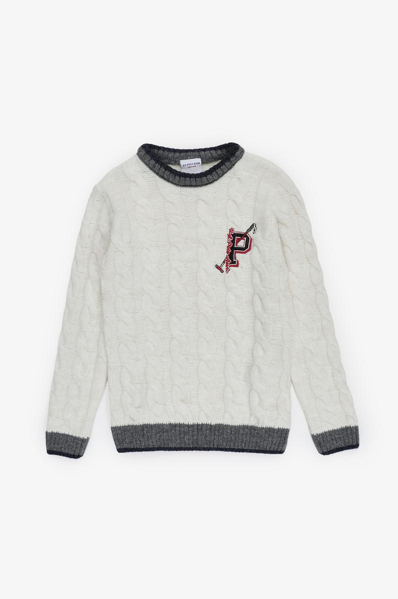 Erkek Çocuk Krem Kazak