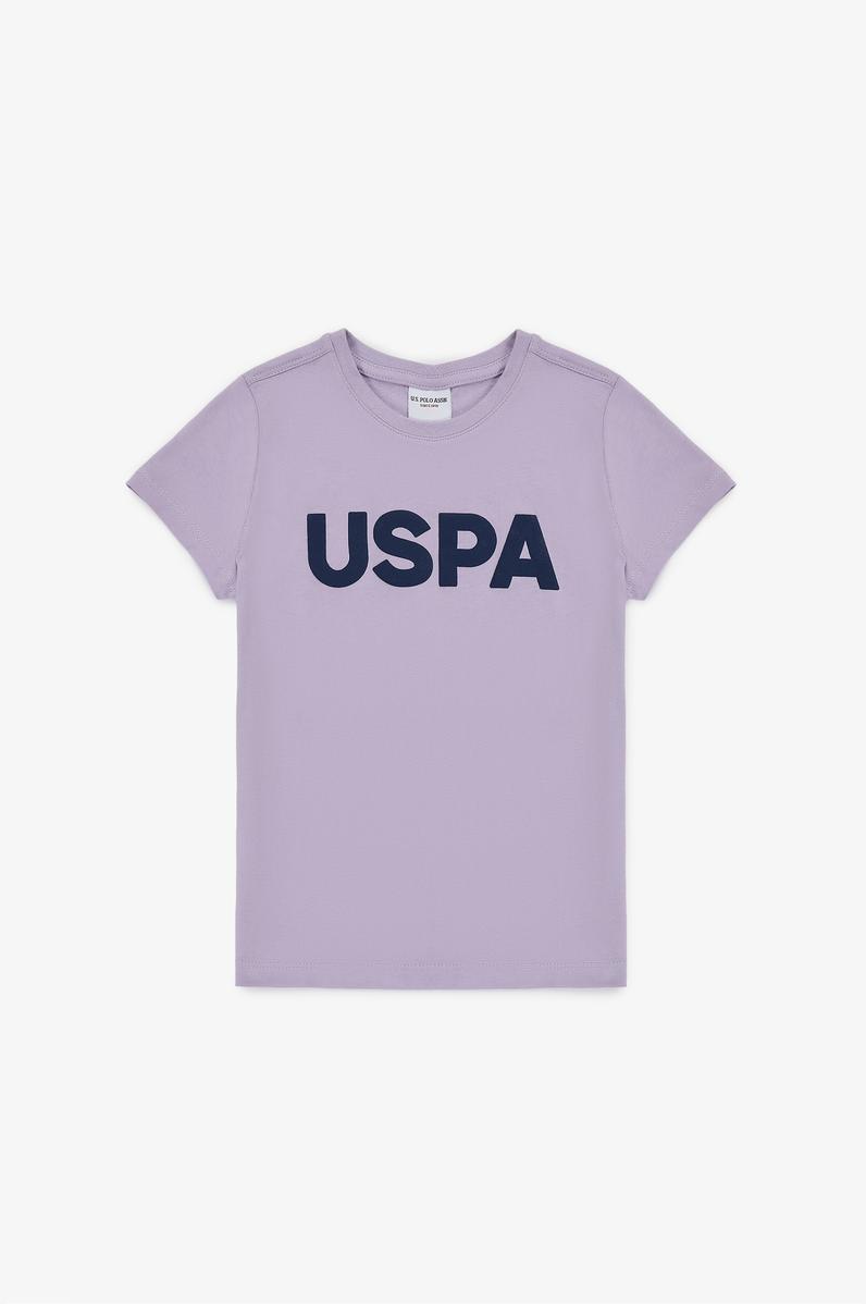 Erkek Çocuk Lila Basic Tişört