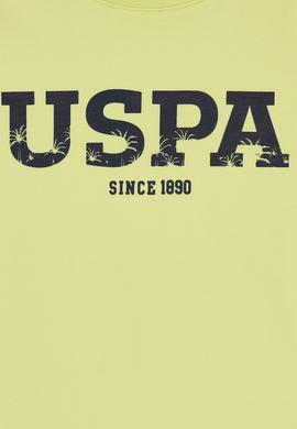 Erkek Çocuk Fıstık Yeşili Bisiklet Yaka Basic Tişört - 50325607101