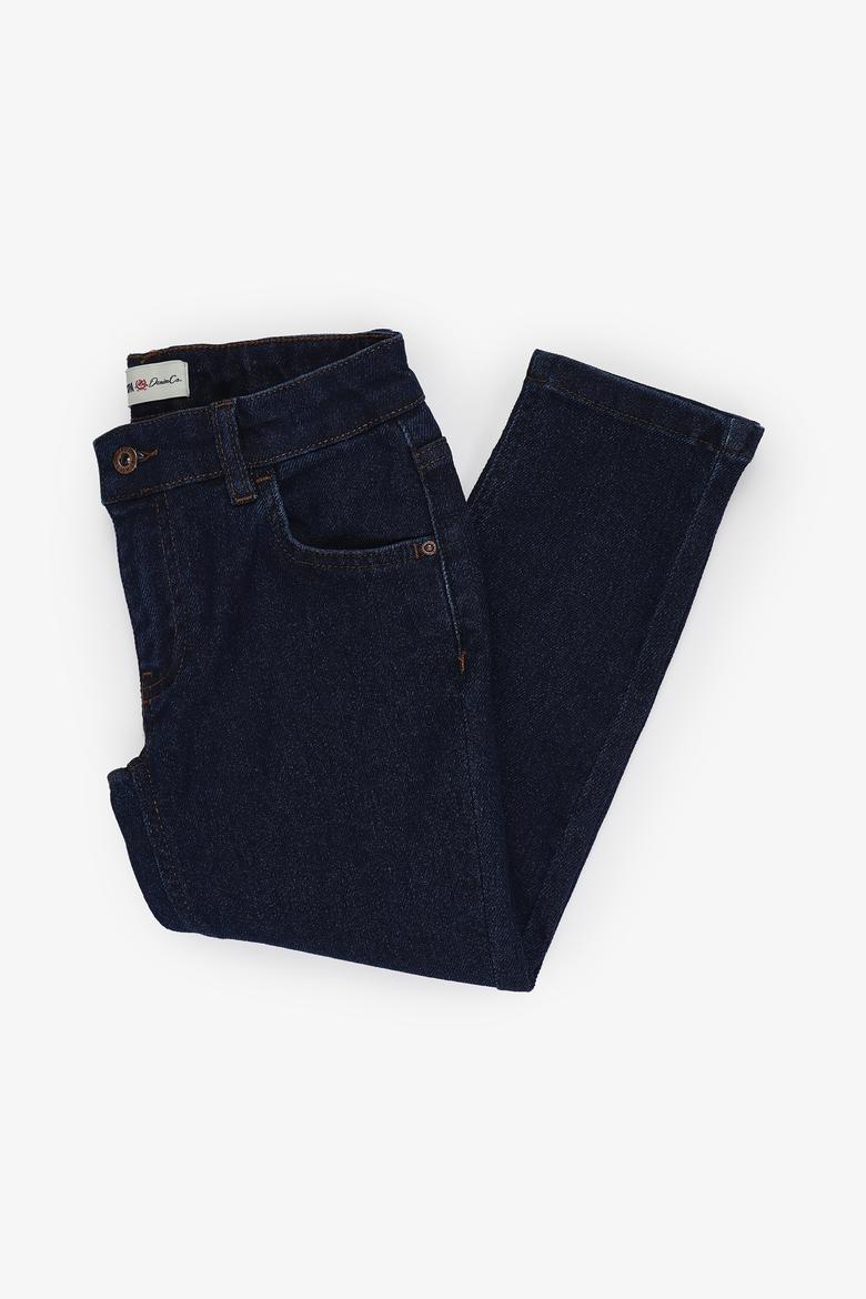 Erkek Çocuk Koyu Mavi Jean Pantolon