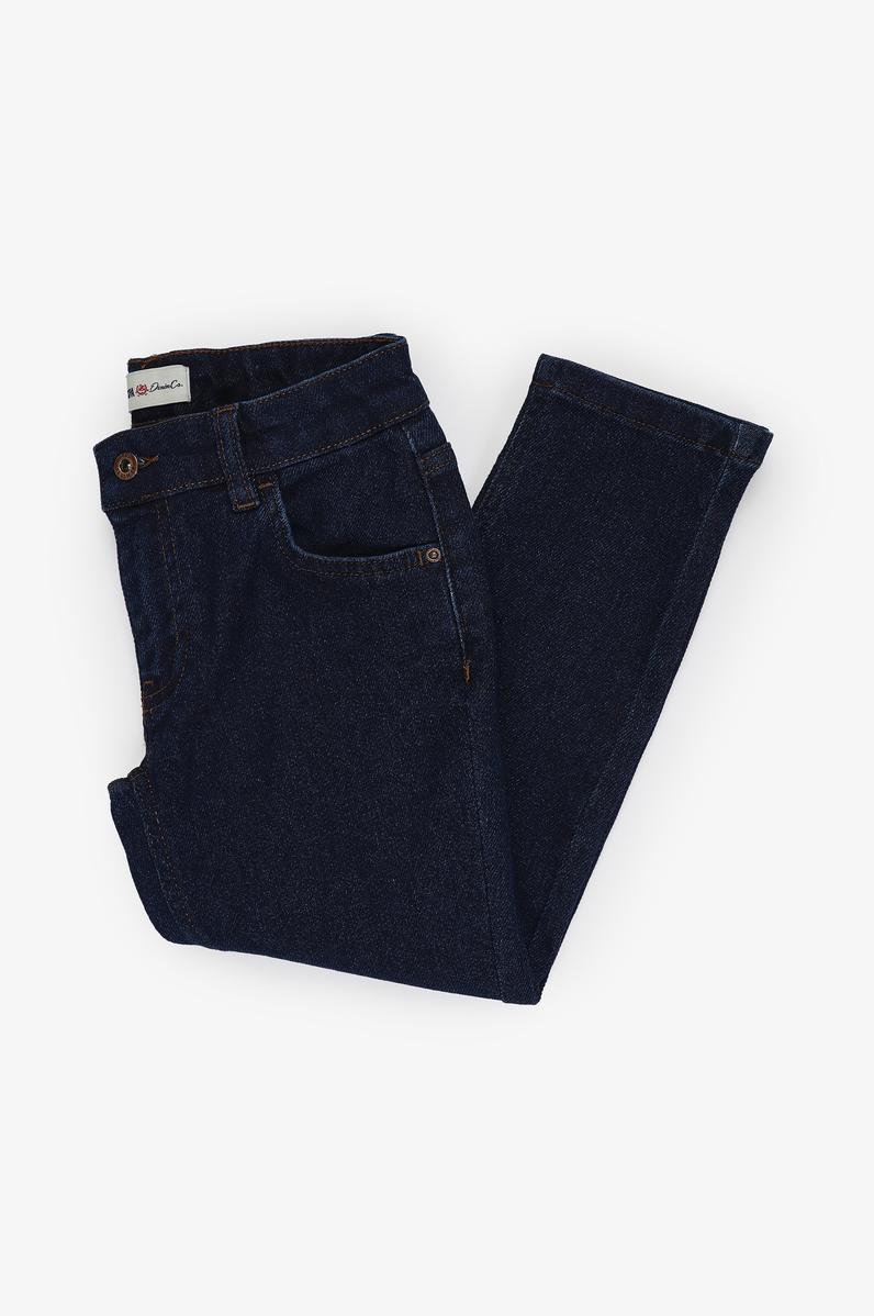 Erkek Çocuk Koyu Mavi Jean Pantolon