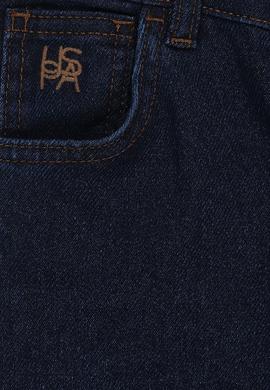 Erkek Çocuk Koyu Mavi Jean Pantolon - 50321531005