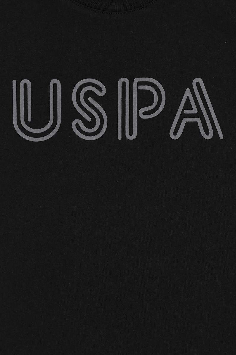 Erkek Çocuk Siyah Bisiklet Yaka Basic Tişört