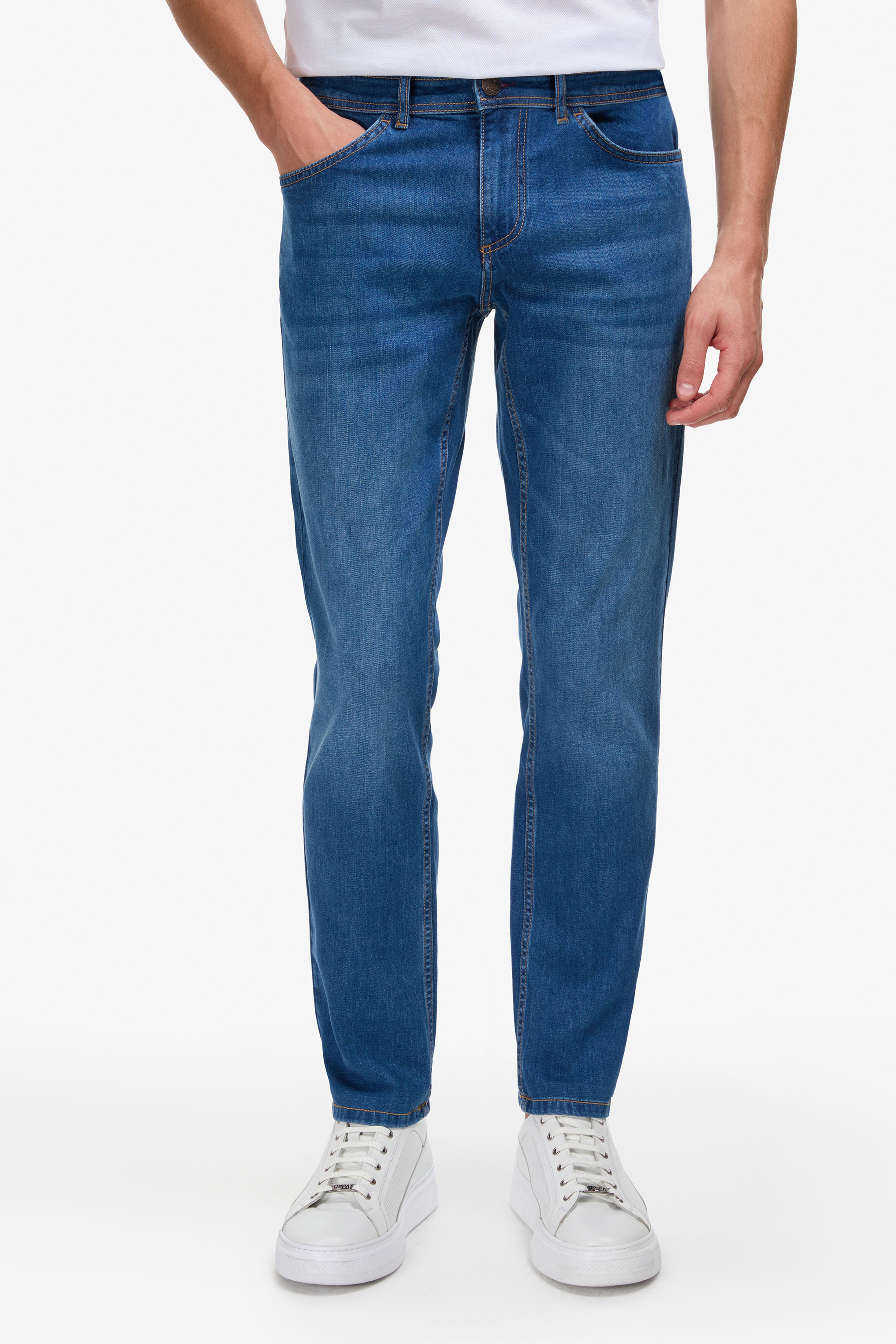 Erkek Mavi Jean Pantolon