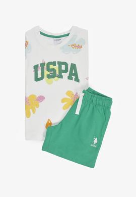 Kız Çocuk Krem Pijama Takımı - 50290830004