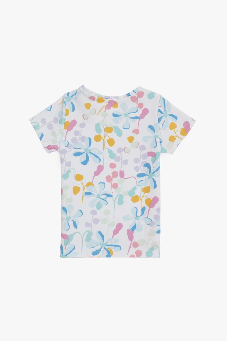 Kız Çocuk Beyaz Tişört - 50308798012