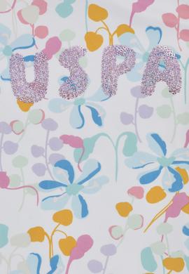 Kız Çocuk Beyaz Tişört - 50308798012